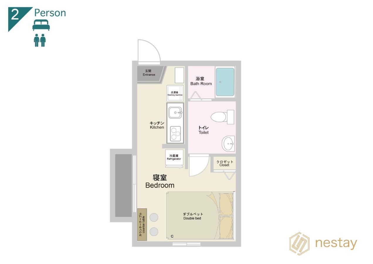 Nestay Apartment Tokyo Waseda Exteriér fotografie